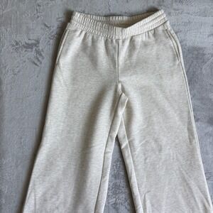 Manifest Offline Oatmeal Heather Wide Leg Sweatpants Womens Medium Lounge Pants
